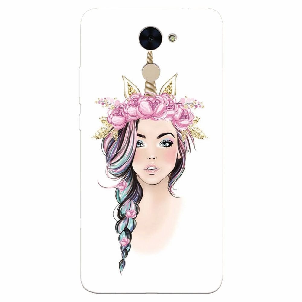 Husa silicon pentru Huawei Nova Lite Plus, Unicorn Girl
