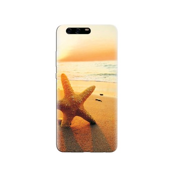 Husa Huawei P10 Starfish Sunset Time Beach Hd Images Husa Huawei P10 Starfish Sunset Time Beach Hd Images