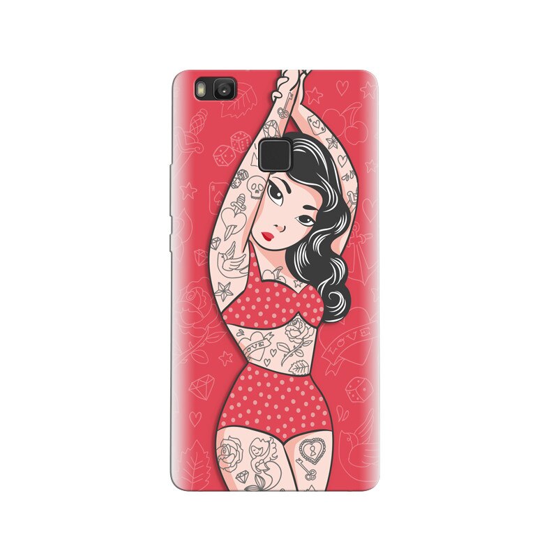 Husa Huawei P9 Lite Pin Up Girl Tattoo