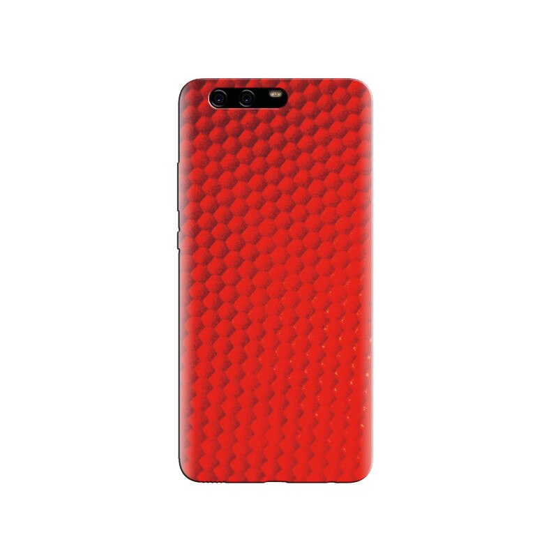 Husa Huawei P10 PLUS Red Dotted Abstract Hq Photos