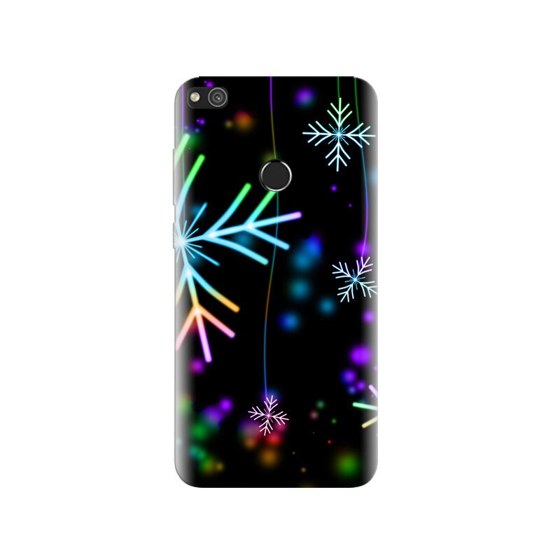 Husa Huawei P8 Lite 2017 Neon Snowflakes