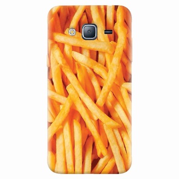 Husa silicon pentru Samsung Galaxy J7 2015, Fries Husa silicon pentru Samsung Galaxy J7 2015, Fries