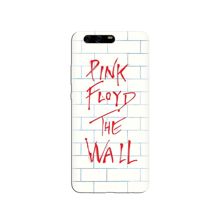 Szilikon tok kompatibilis a Huawei P10 PLUS Pink Floyd The Wall telefonnal