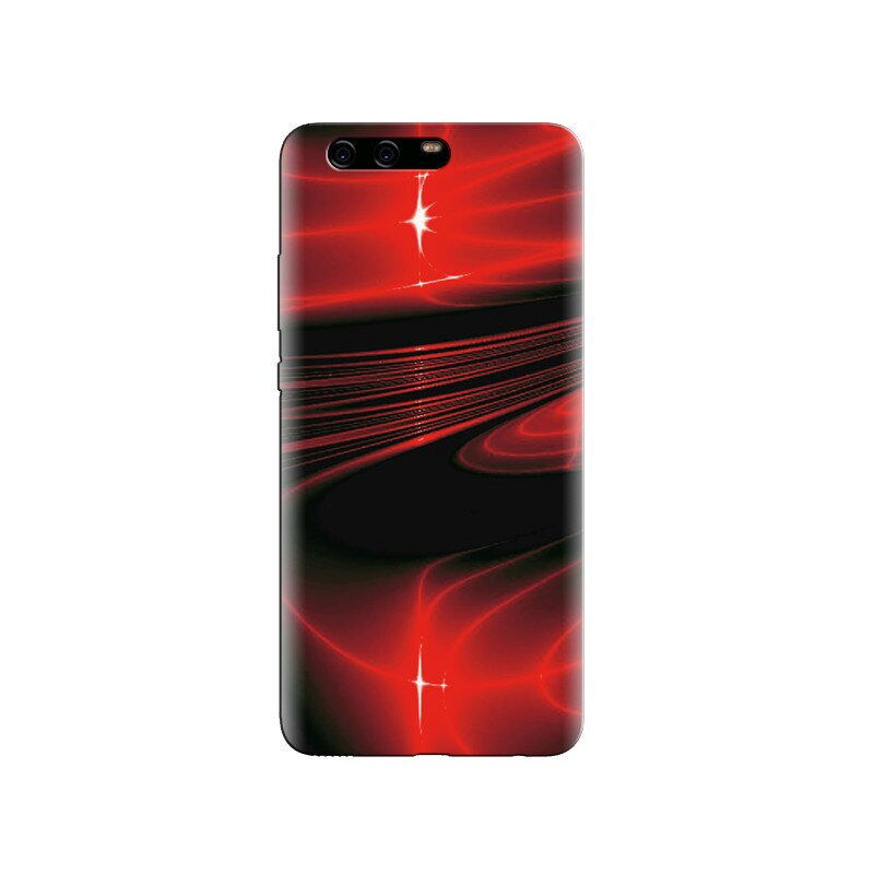 Husa Huawei P10 Red Color Design Background