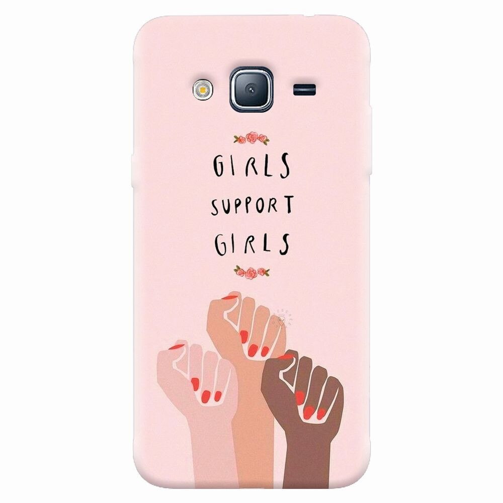 Husa silicon pentru Samsung Galaxy J7 2015, Girls Supportgirls