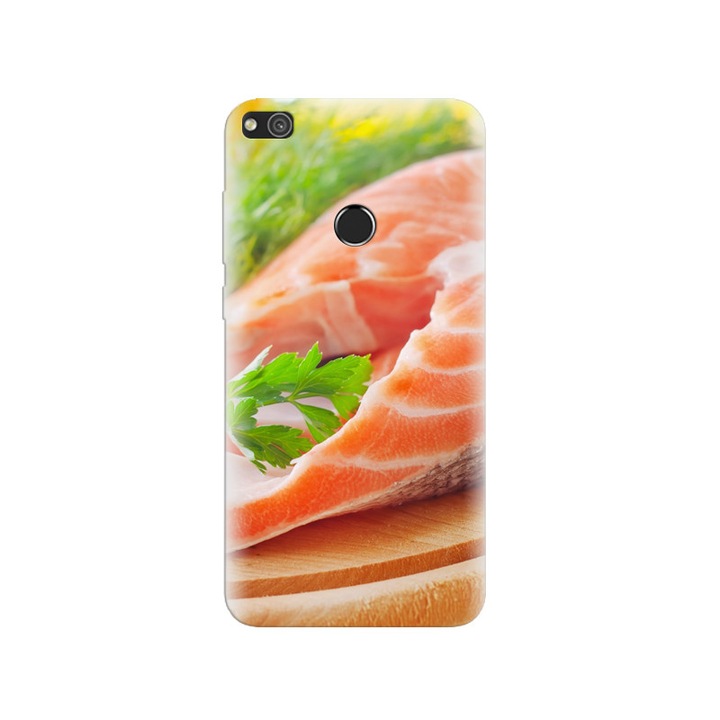 Husa Huawei P8 Lite 2017 Salmon Fish Steak Dish