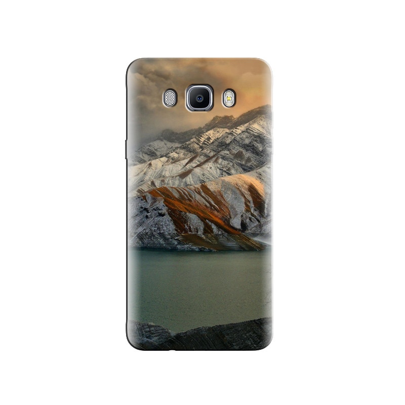 Husa Samsung J5 2016 Surreal Sunset Snow Mountains Lake