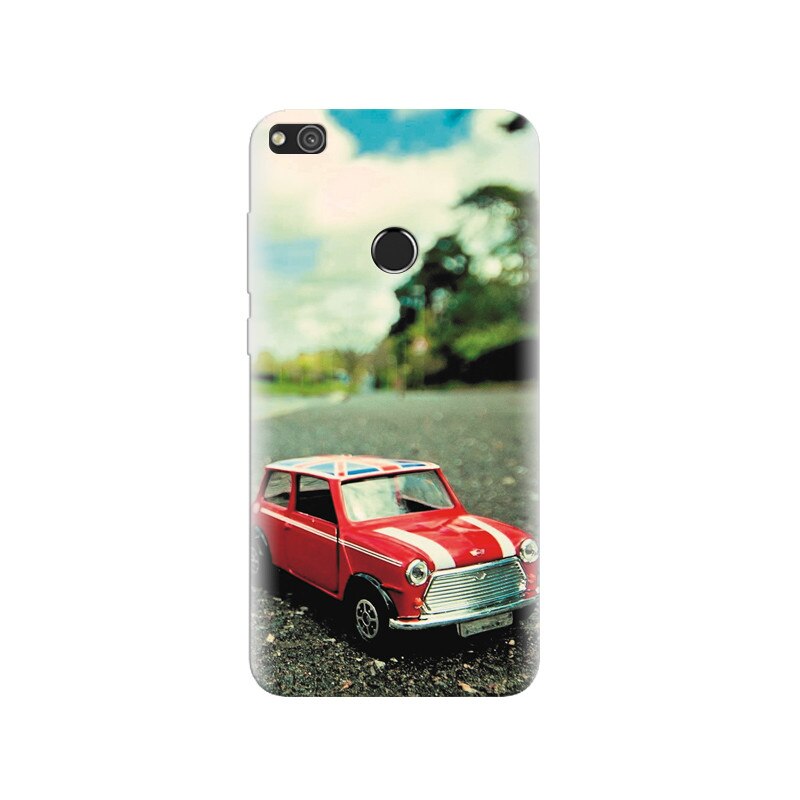 Husa Huawei P8 Lite 2017 Red Mini Cooper High Resolution Cars