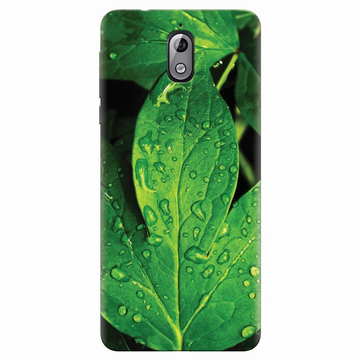 Силиконов кейс за Nokia 3.1, Leaves And Dew