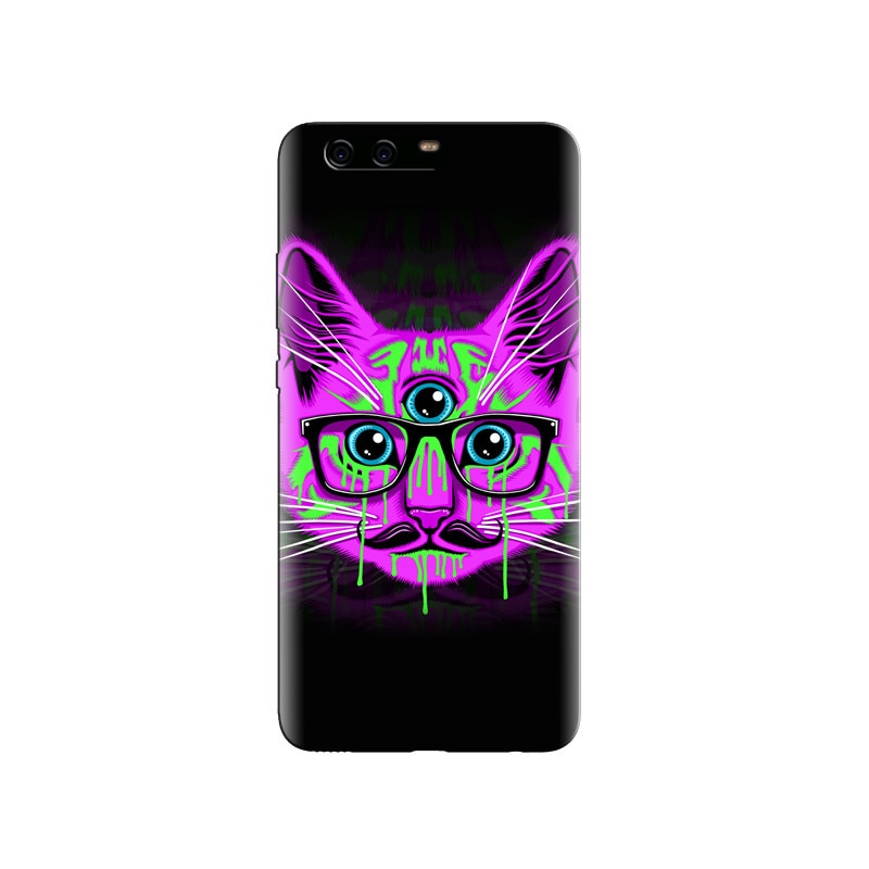 Husa Huawei P10 Psychedelic Kitty