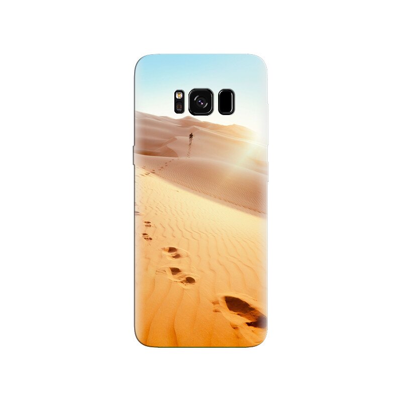 Husa Samsung S8 Plus Man Footprints Desert