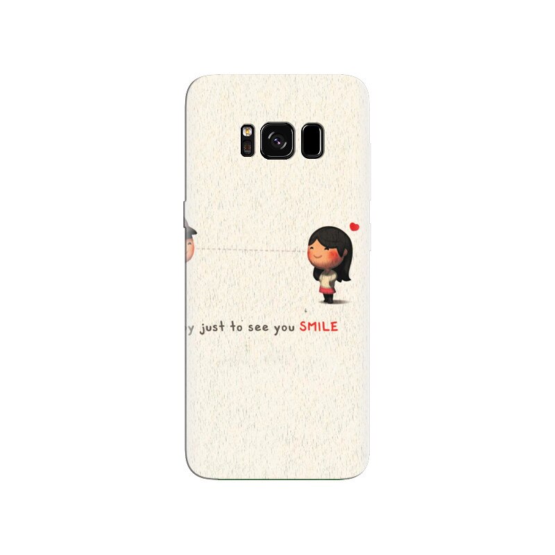 Husa Samsung S8 Love Is Happy Just To See You Smile