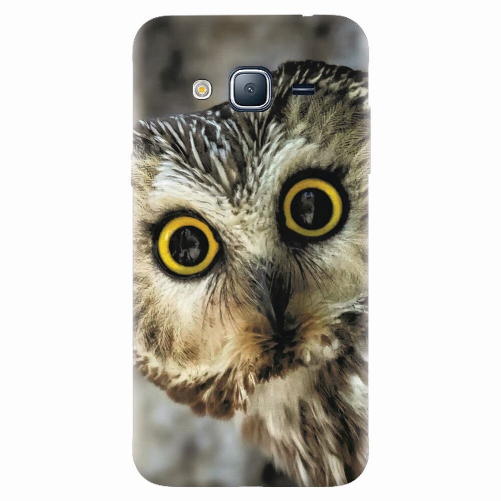 Husa silicon pentru Samsung Galaxy J5 2015, Owl