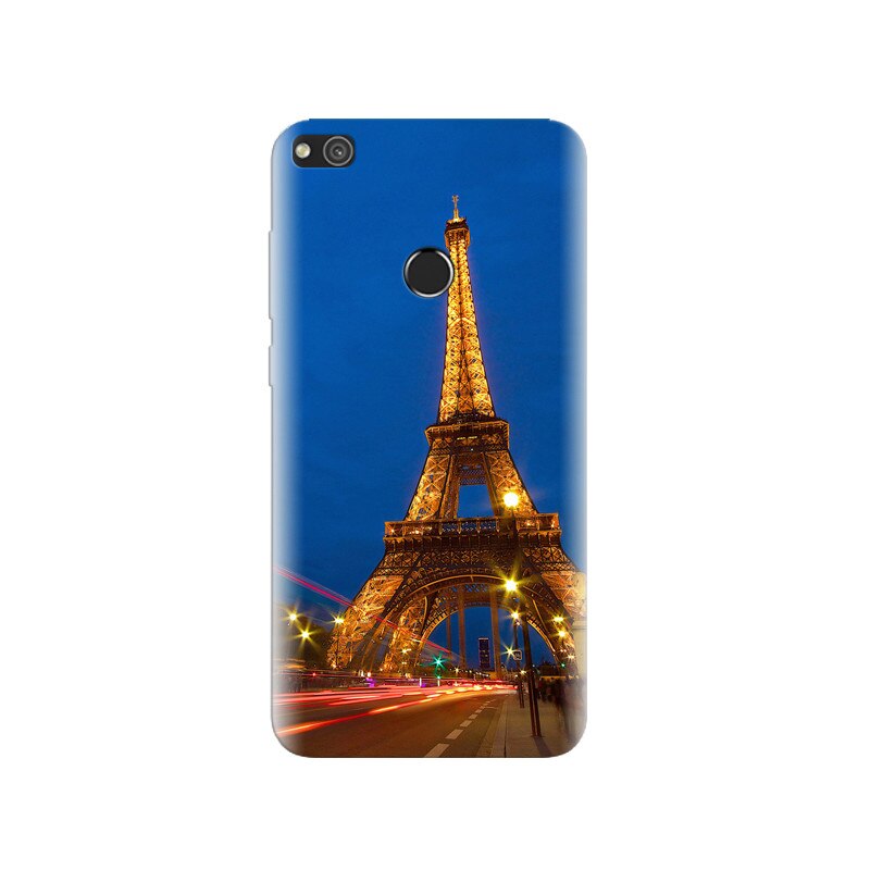 Husa Huawei P8 Lite 2017 Eiffel Tower Lock Night