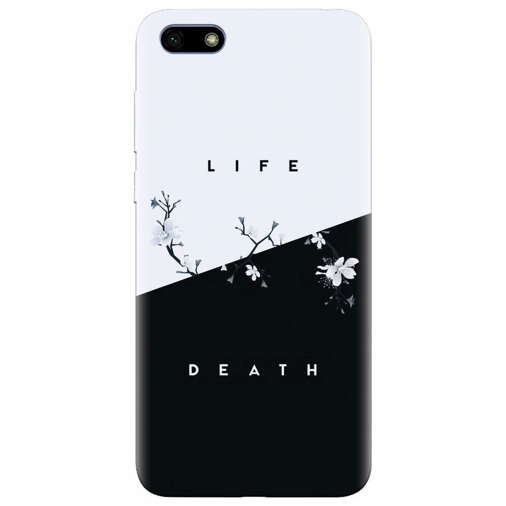 Husa silicon pentru Huawei Y5 2018, Life Vs Death