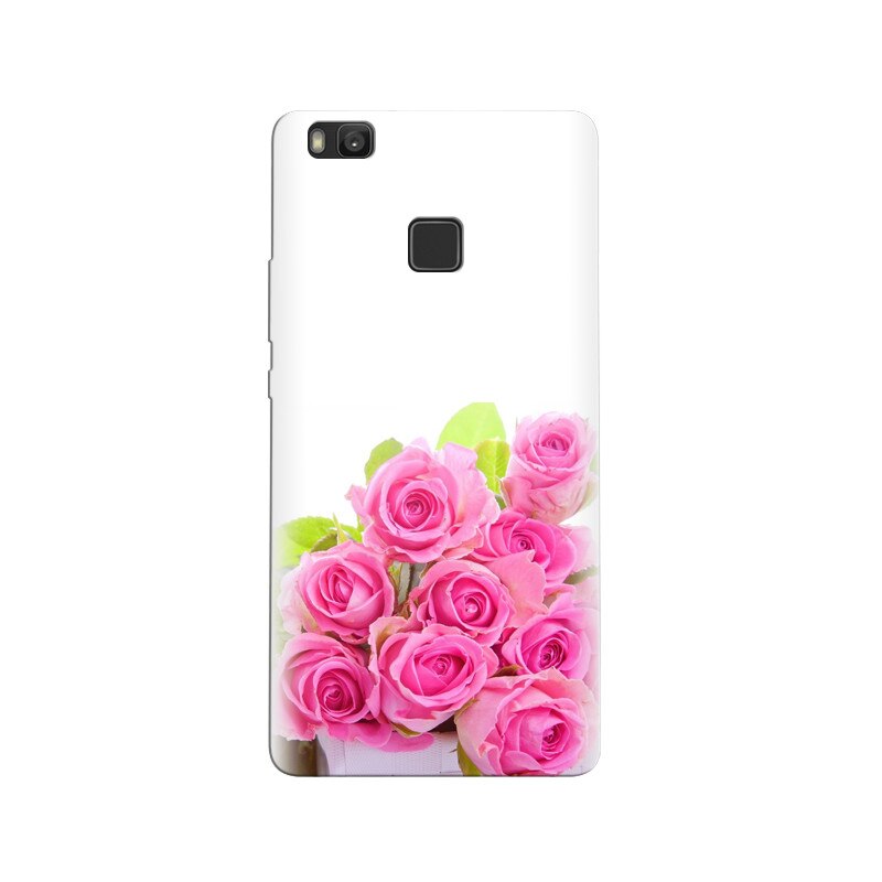 Husa Huawei P9 Lite Pink Flower 007