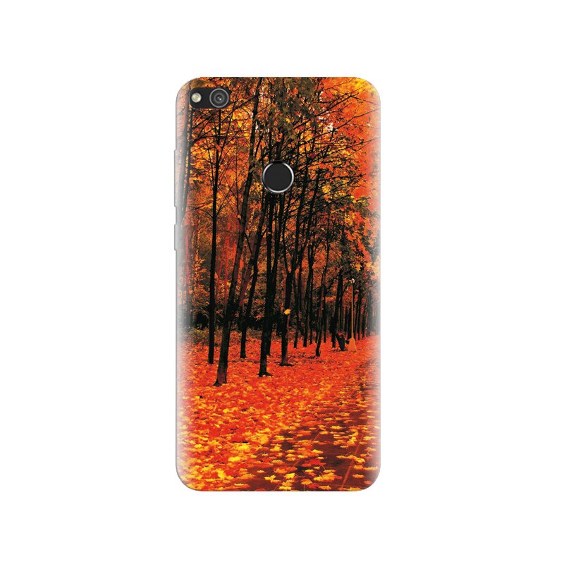 Husa Huawei P8 Lite 2017 Autumn Avenue Orange Tree Nature