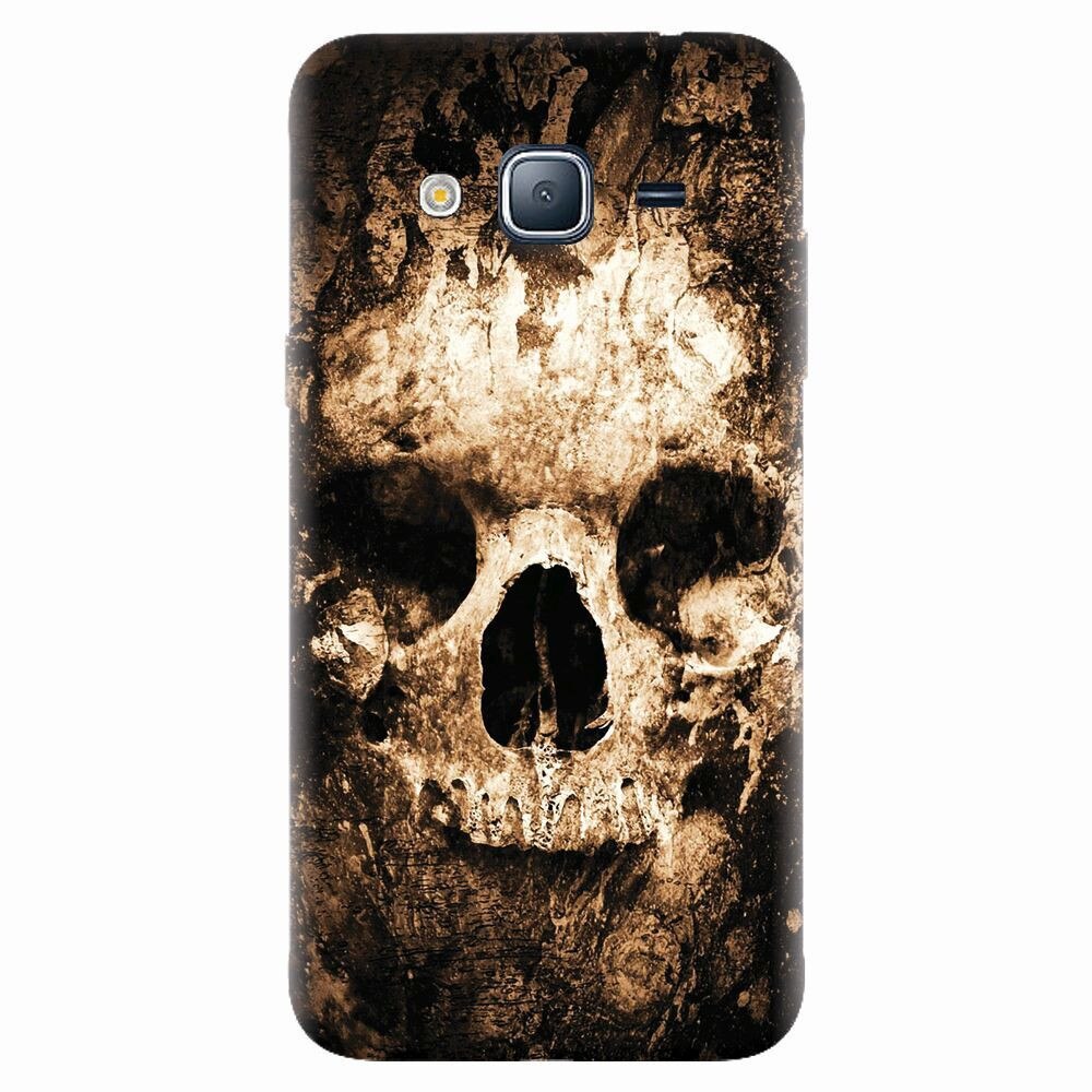 Husa silicon pentru Samsung Galaxy J5 2015, Zombie Skull