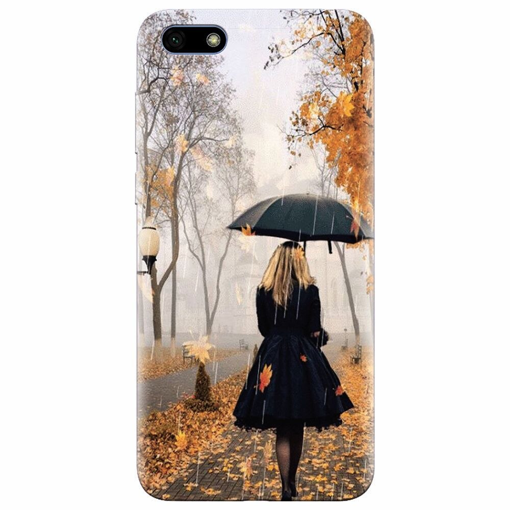 Husa silicon pentru Huawei Y5 2018, Autum