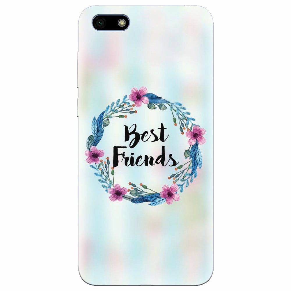 Husa silicon pentru Huawei Y5 2018, Best Friends 001
