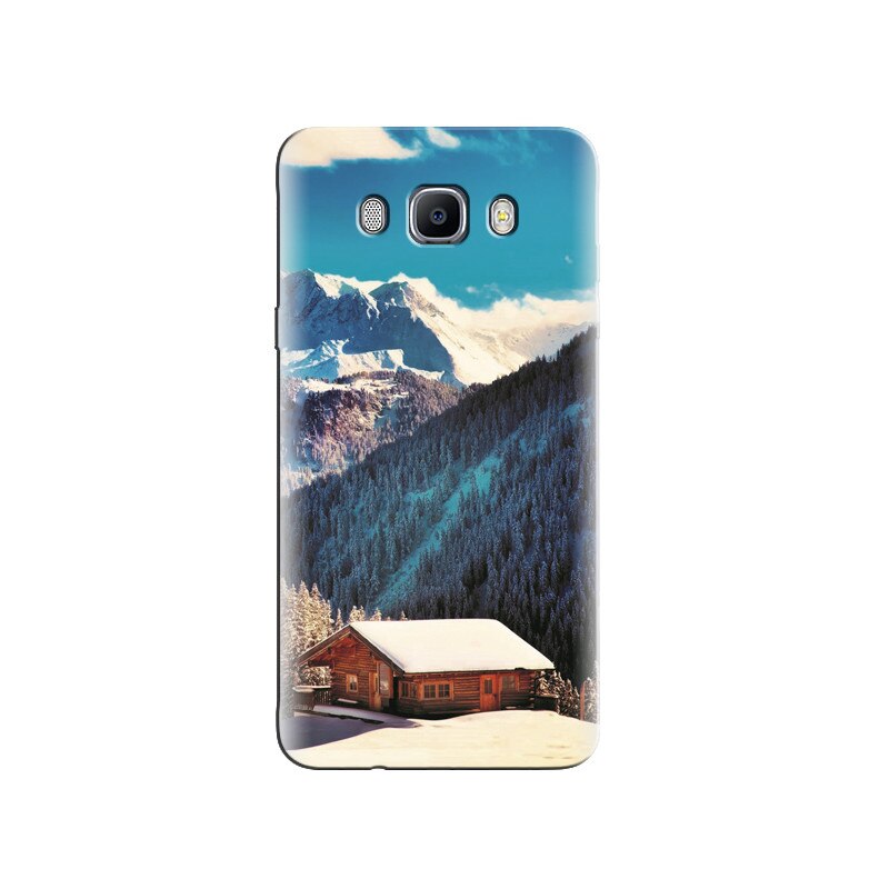 Husa Samsung J5 2016 Snow Mountains And Trees Wide