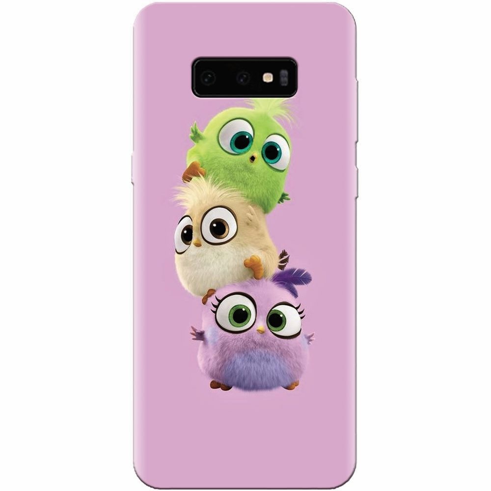 Husa silicon pentru Samsung Galaxy S10 Lite, Baby Birds