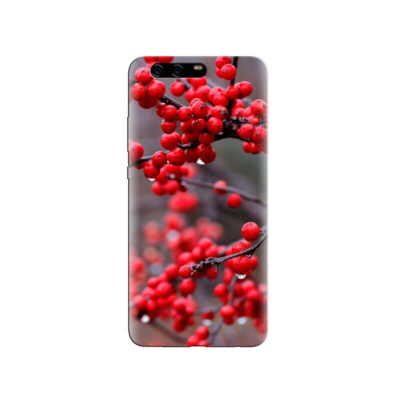 Husa Huawei P10 Red Cranberries Tree