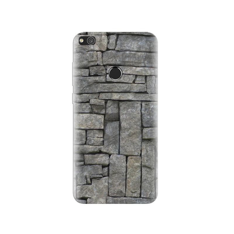 Husa Huawei P8 Lite 2017 Stone Wall Texture Pattern