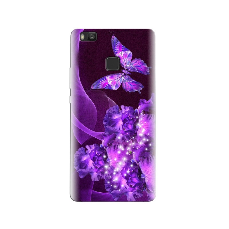 Husa Huawei P9 Lite Purple Butterfly 005