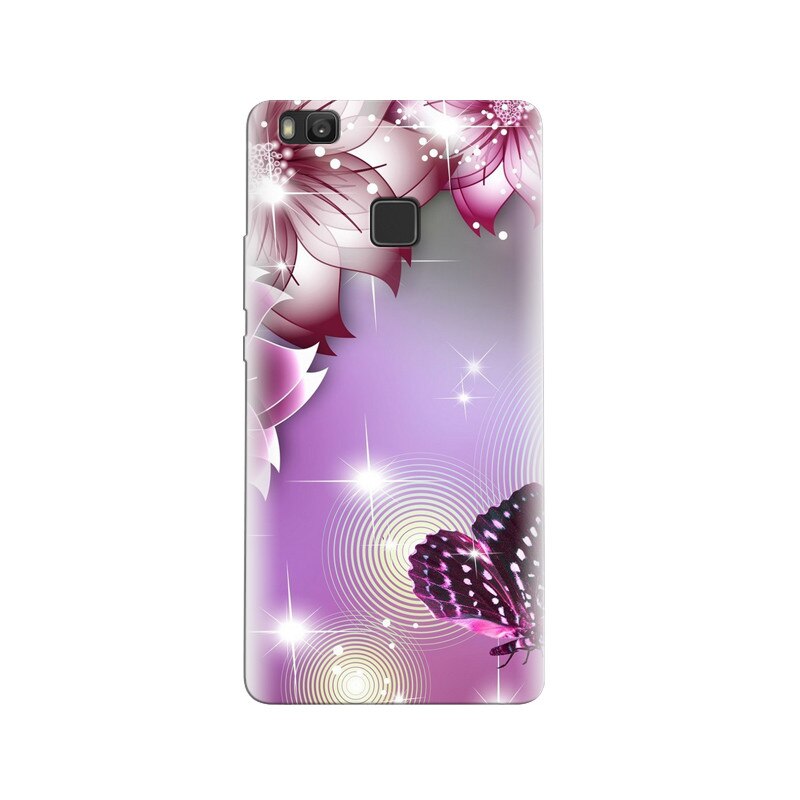 Husa Huawei P9 Lite Purple Butterfly Cellphone
