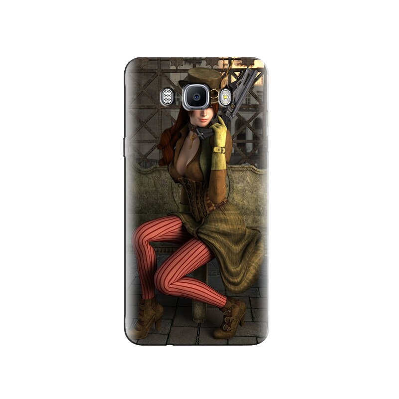 Husa Samsung J3 Steampunk Girl Outfit