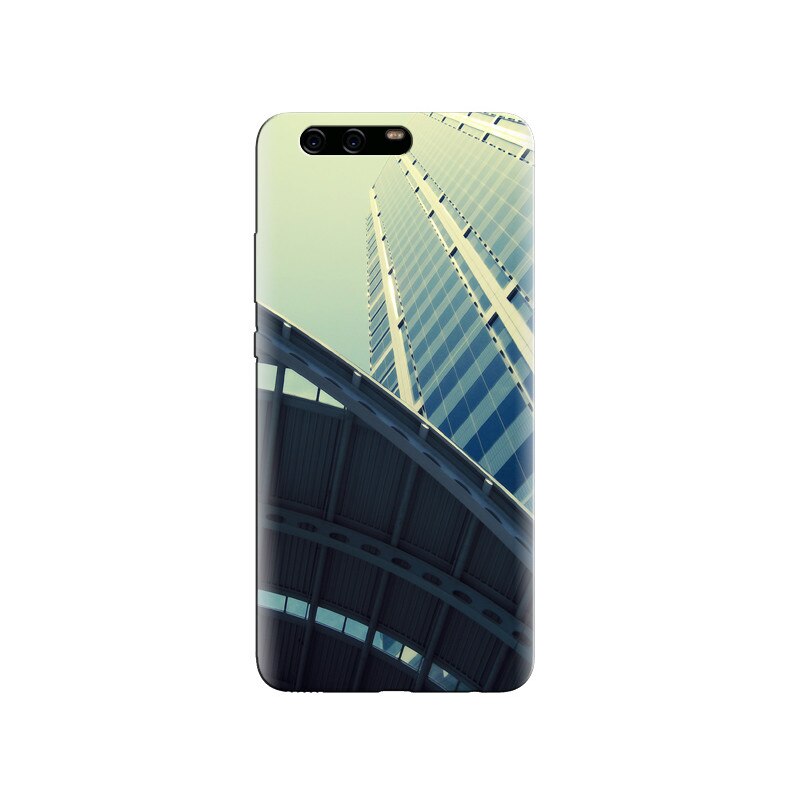 Husa Huawei P10 PLUS Tall Glass Building Look Up