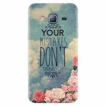 Husa silicon pentru Samsung Galaxy J5 2015, Your Mistakes Dont Define You Husa silicon pentru Samsung Galaxy J5 2015, Your Mistakes Dont Define You