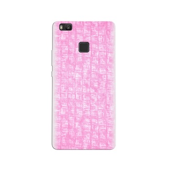 Husa Huawei P9 Lite Pink Texture Husa Huawei P9 Lite Pink Texture