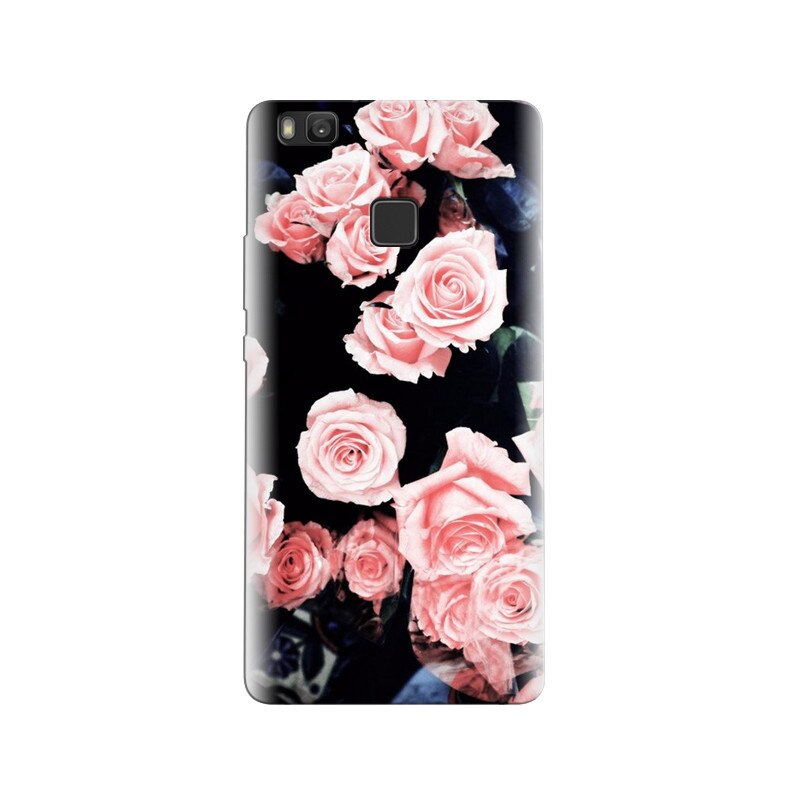 Husa Huawei P9 Lite Pink Rose Girly