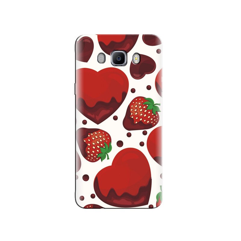 Husa Samsung J5 2016 Strawberry And Hearts Photos