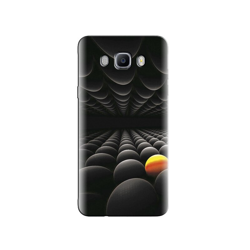 Husa Samsung J5 2016 Super Black And Yellow Ball Hd Background