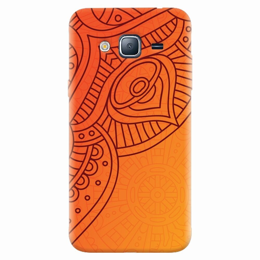 Husa silicon pentru Samsung Galaxy J7 2015, Indian Design