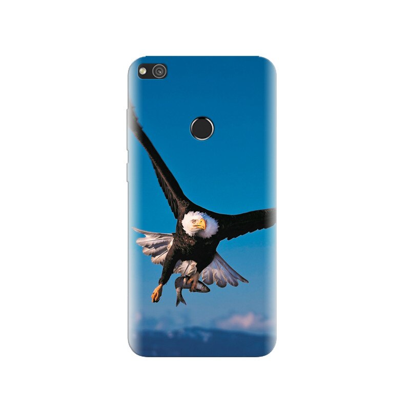 Husa Huawei P8 Lite 2017 Beautiful Bird Eagle Fly High In Sky Background