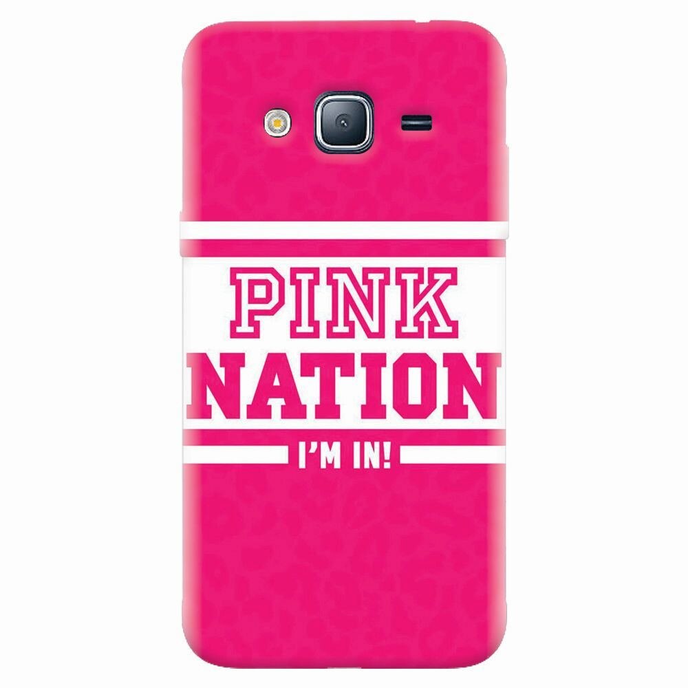 Husa silicon pentru Samsung Galaxy J5 2015, Pink Nation