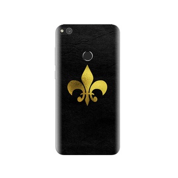 Husa Huawei P8 Lite 2017 Golden Fleur De Lis Husa Huawei P8 Lite 2017 Golden Fleur De Lis
