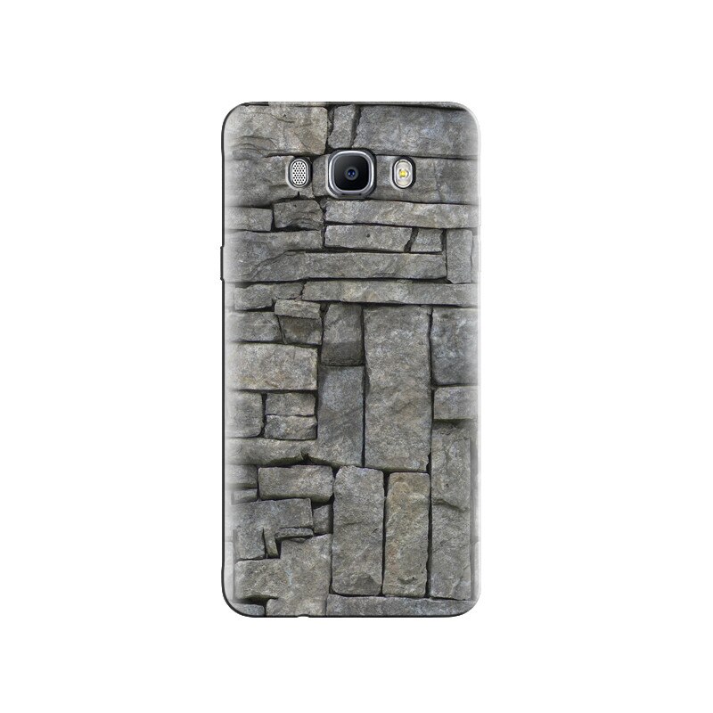 Husa Samsung J3 Stone Wall Texture Pattern