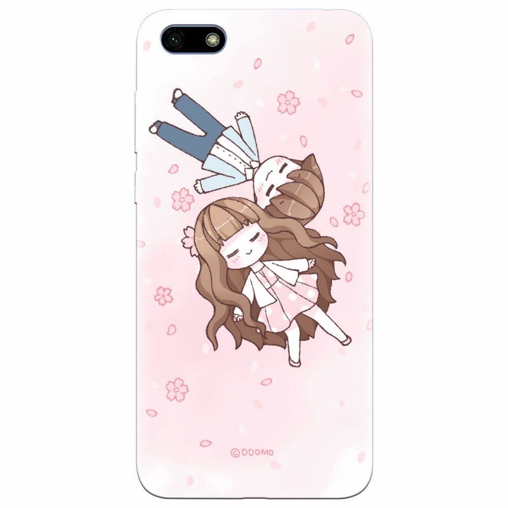 Husa silicon pentru Huawei Y5 Prime 2018, Cute Couple