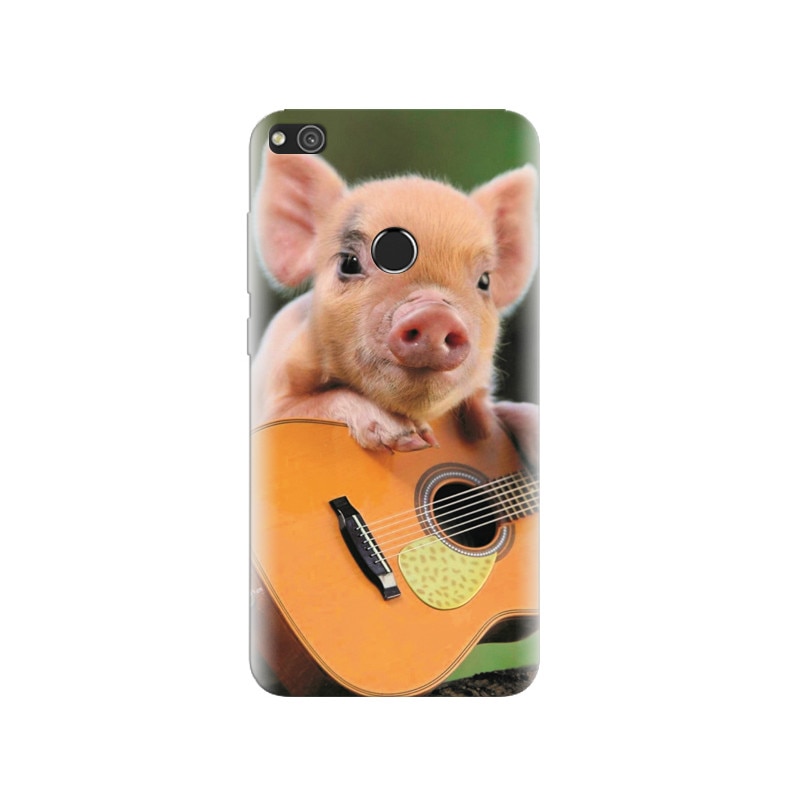 Husa Huawei P8 Lite 2017 Funny Animal Pig Best Hd Photos