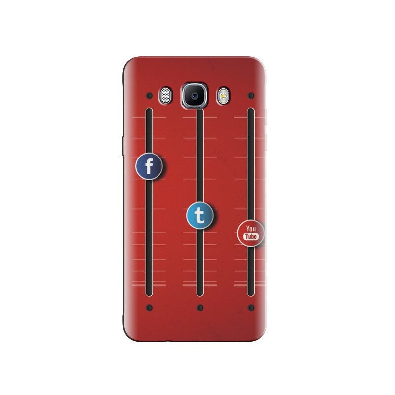 Husa Samsung J3 Social Networks Equalizer On