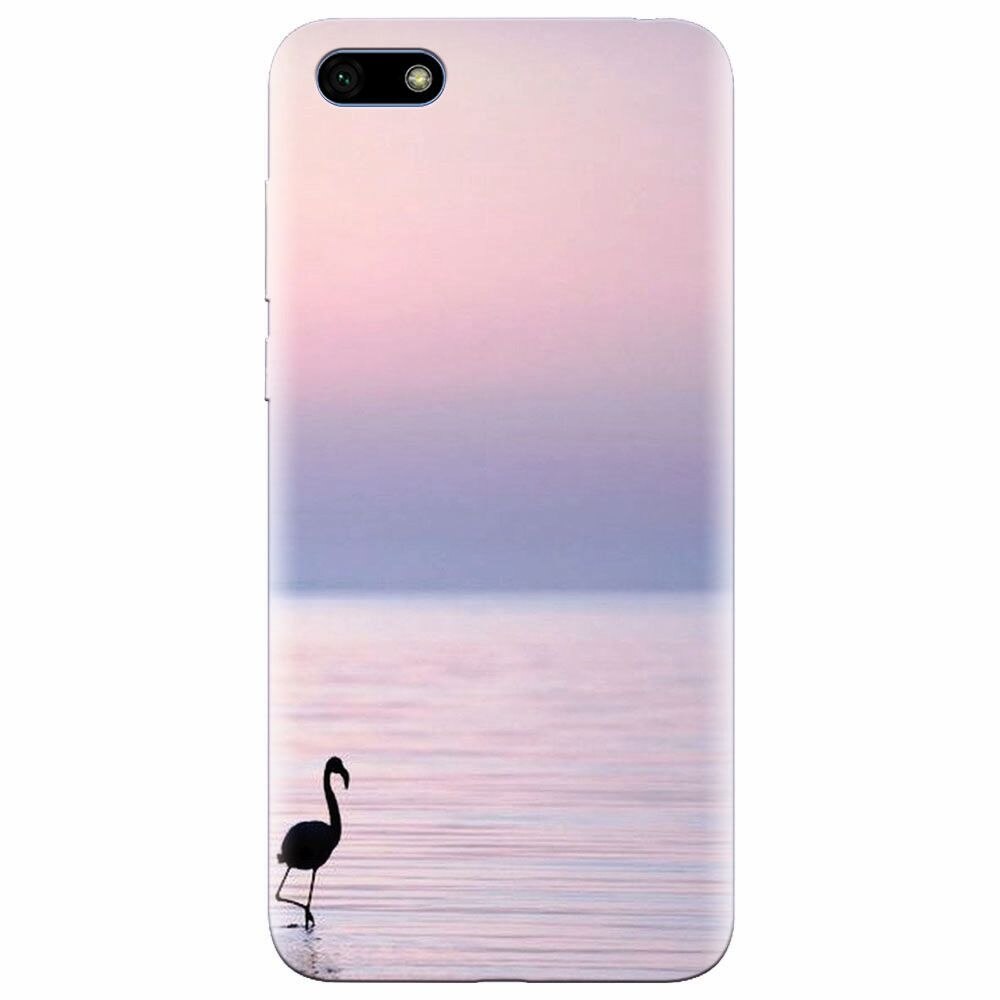 Husa silicon pentru Huawei Y5 2018, Flaminsgo Sunset
