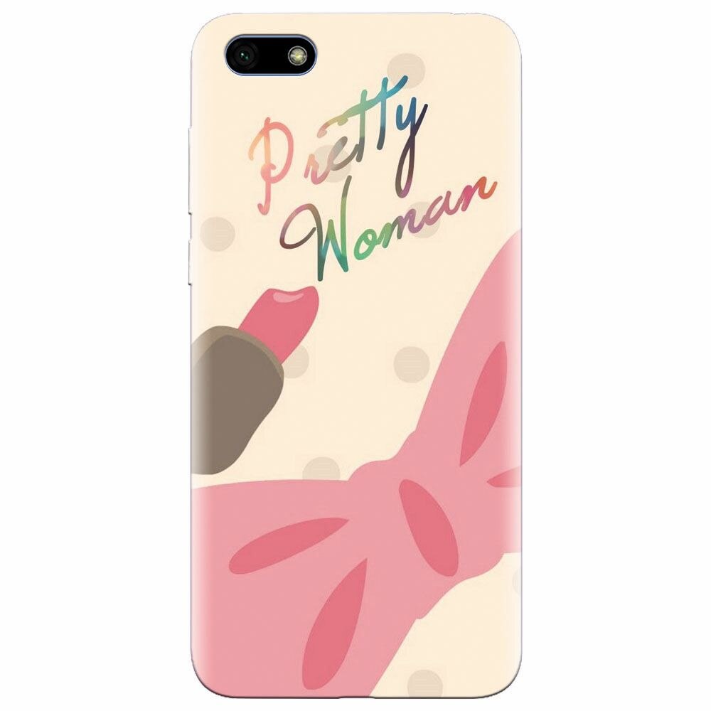 Husa silicon pentru Huawei Y5 Prime 2018, Cute Girly