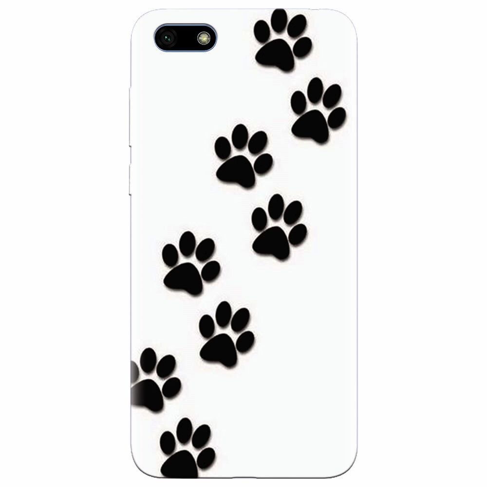 Husa silicon pentru Huawei Y5 Prime 2018, Dog Mark