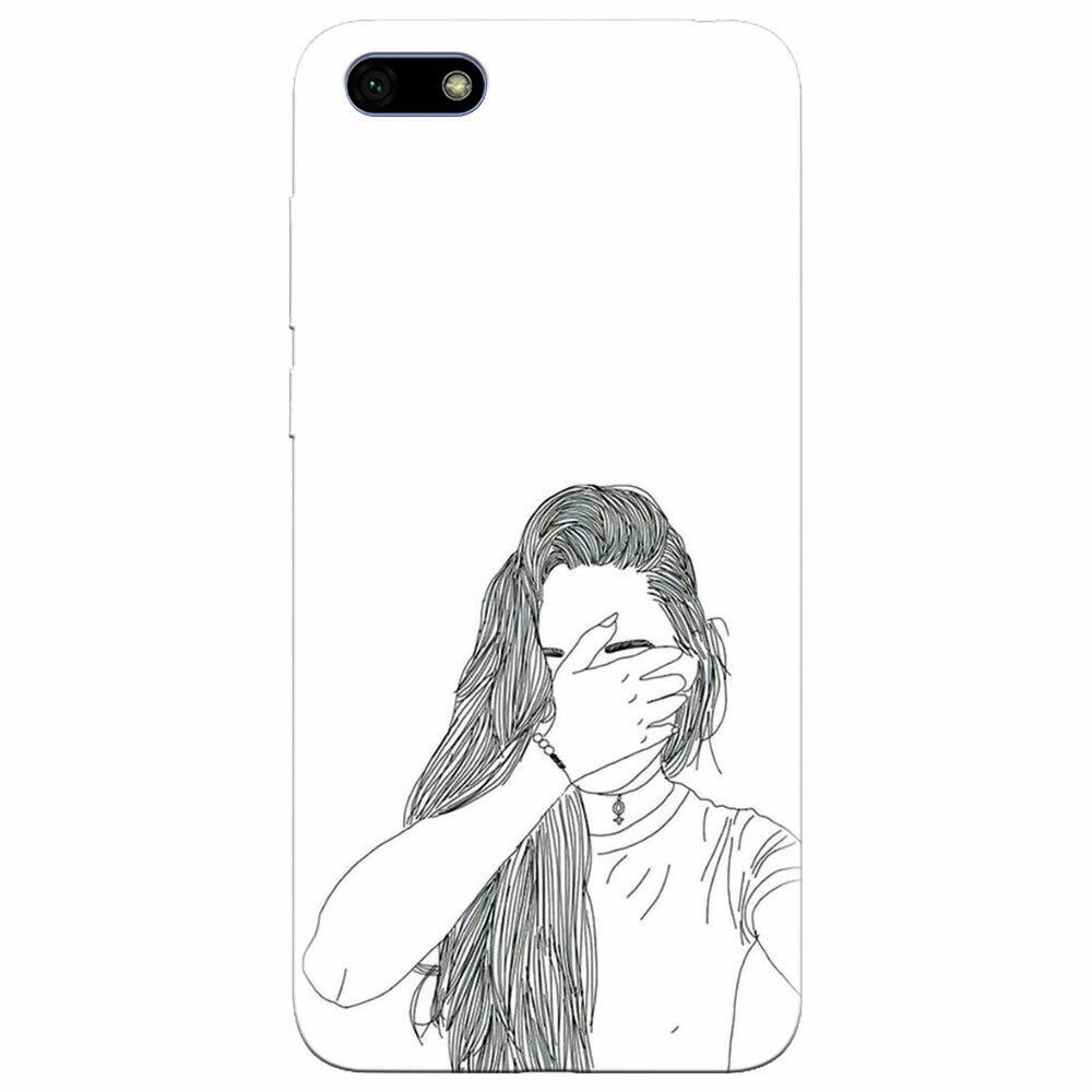 Husa silicon pentru Huawei Y5 Prime 2018, Dont Look