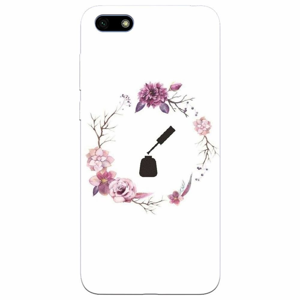 Husa silicon pentru Huawei Y5 2018, Icon Nail